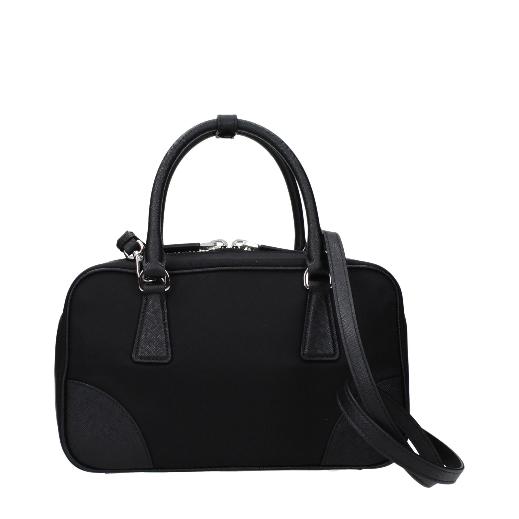 Prada Black Fabric Handbag | Regal Royce