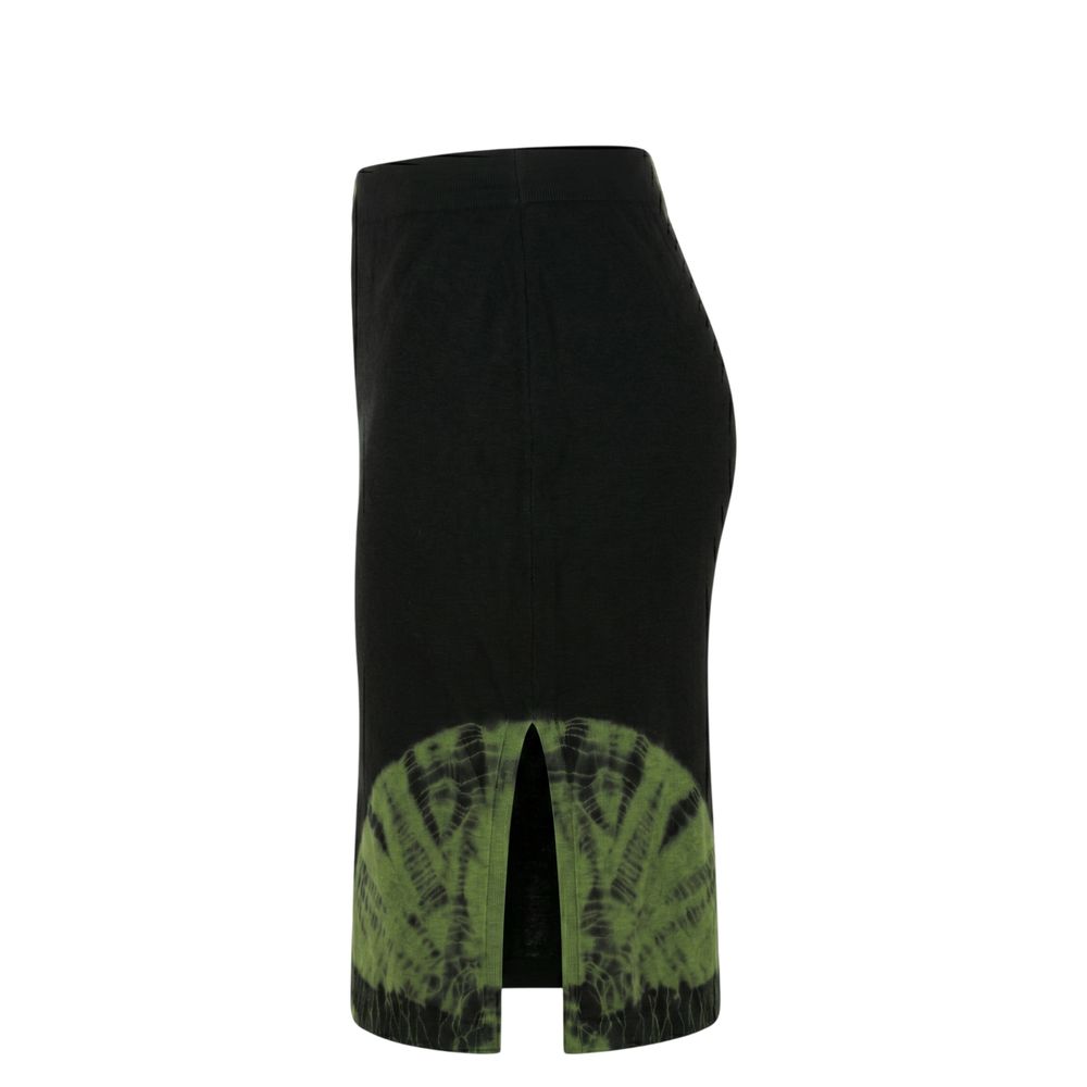 Malo Green Cotton Women Skirt | Regal Royce