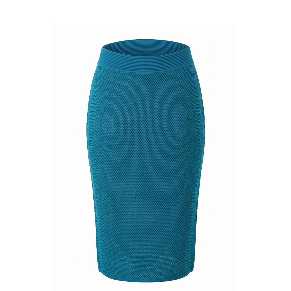 Malo Blue Silk Women Skirt | Regal Royce