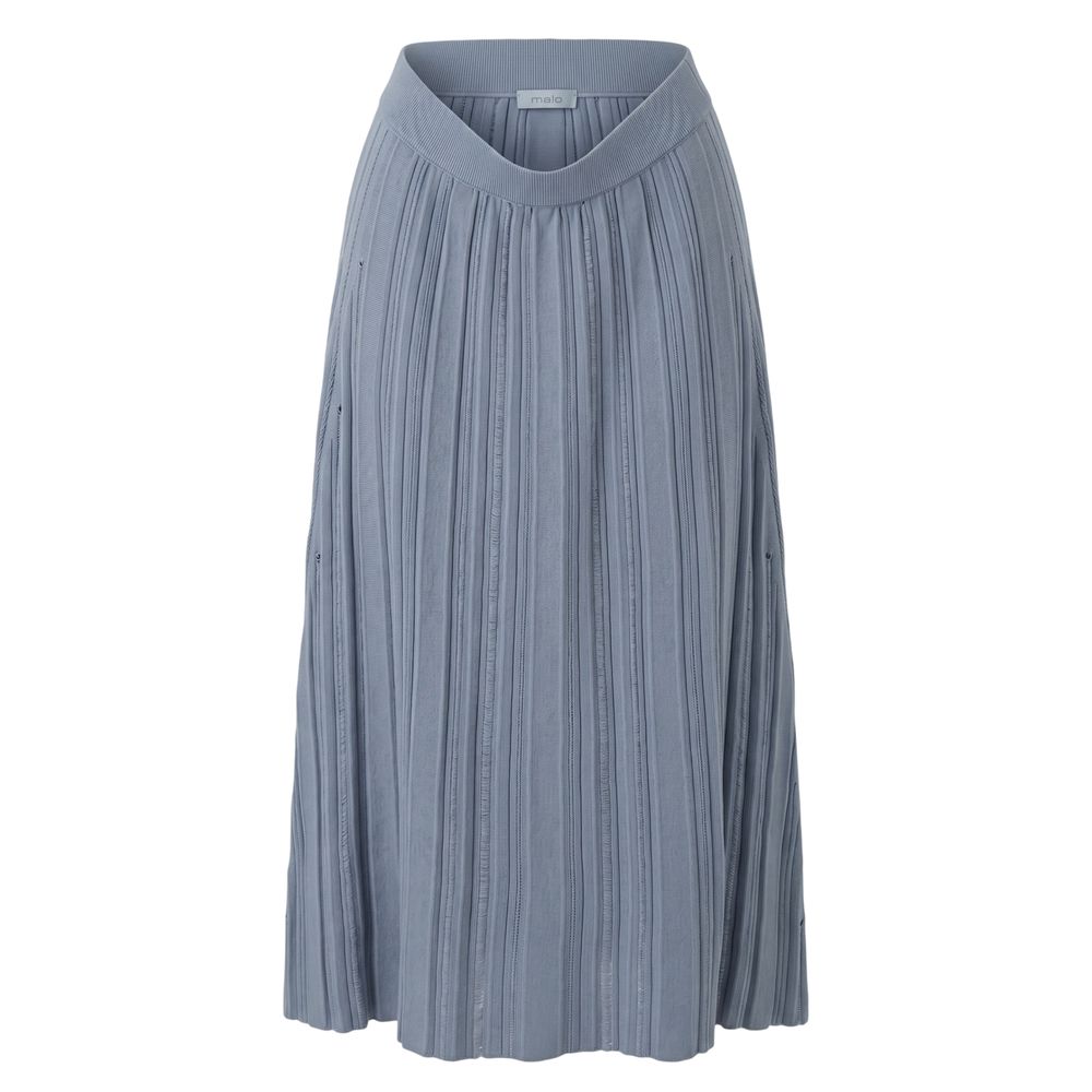Malo Grey Cotton Women Skirt | Regal Royce