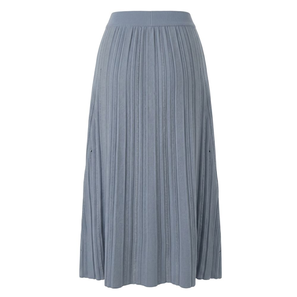 Malo Grey Cotton Women Skirt | Regal Royce
