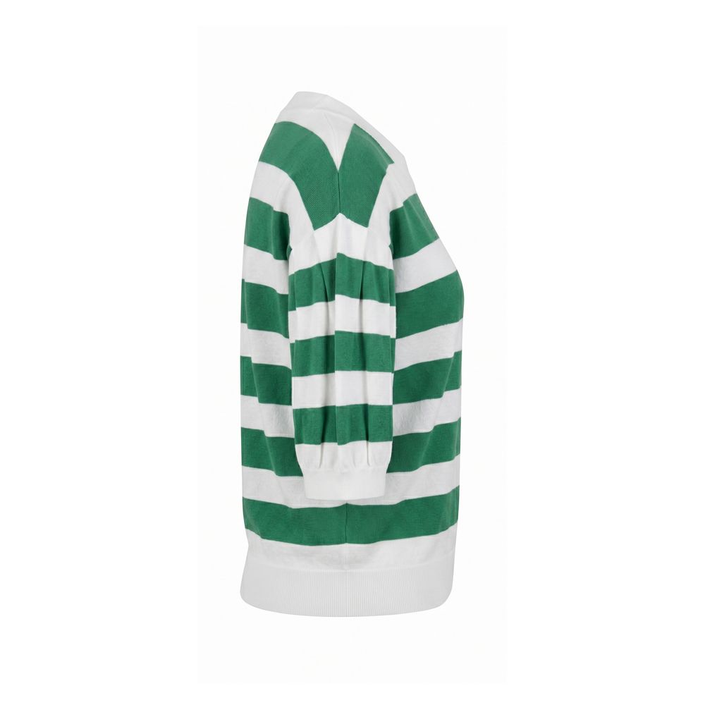 Malo Green Cotton Women Sweater | Regal Royce