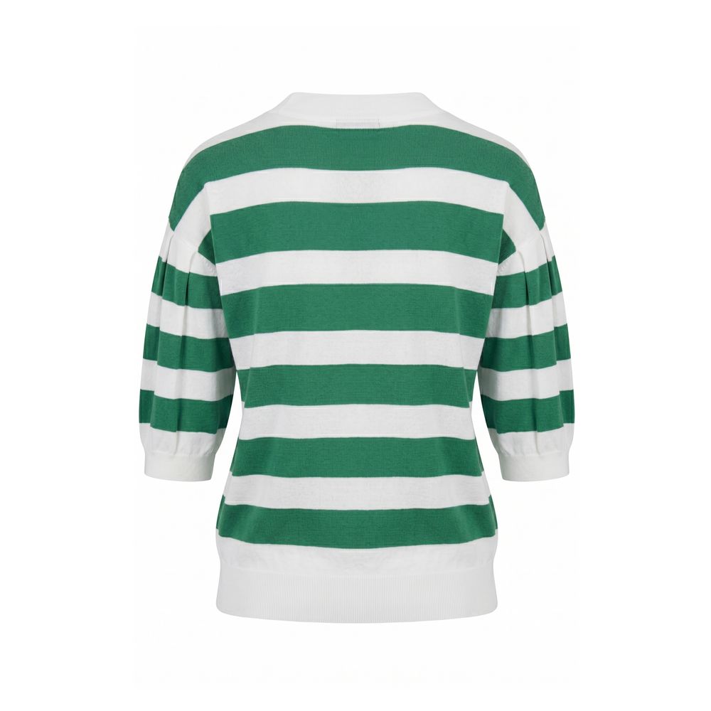 Malo Green Cotton Women Sweater | Regal Royce
