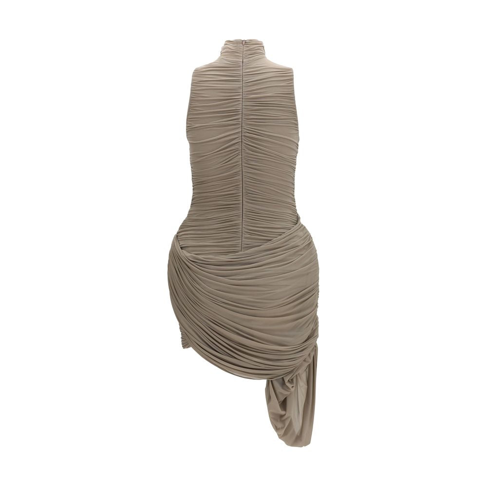 Magda Butrym Beige Copper Cocktail Dress | Regal Royce