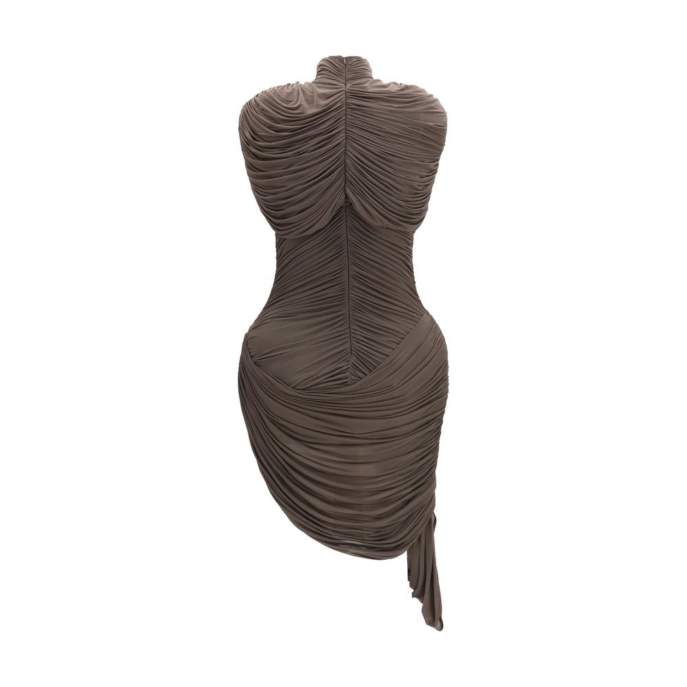 Magda Butrym Brown Copper Cocktail Dress | Regal Royce
