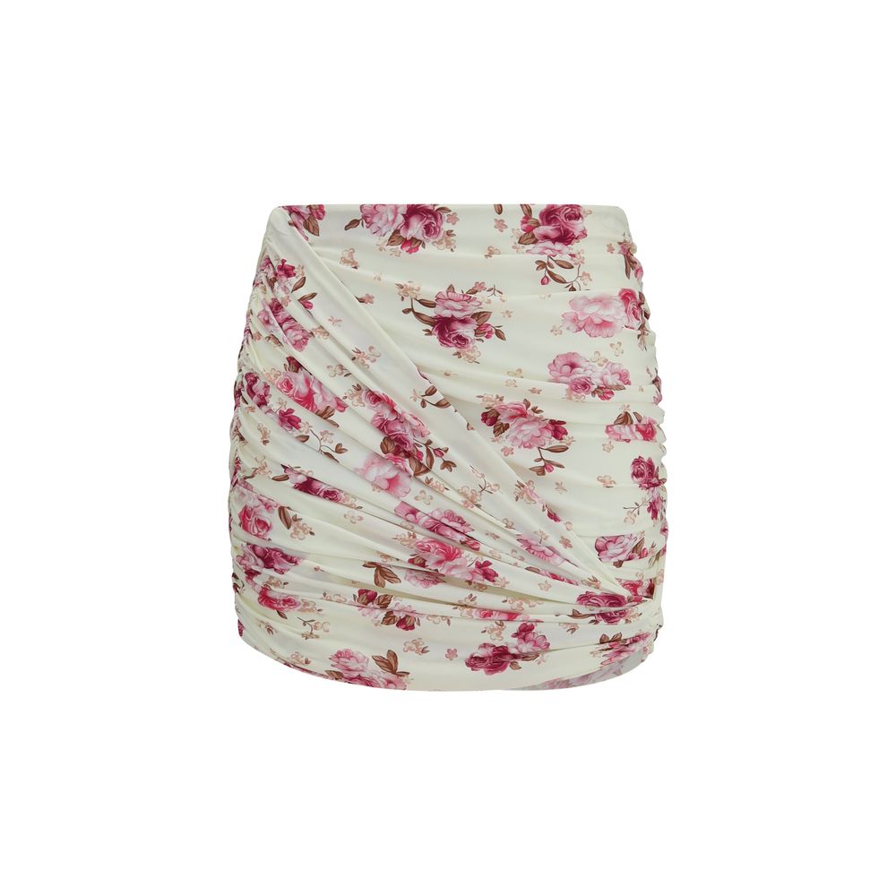 Magda Butrym Beige Polyamide Mini Skirt | Regal Royce