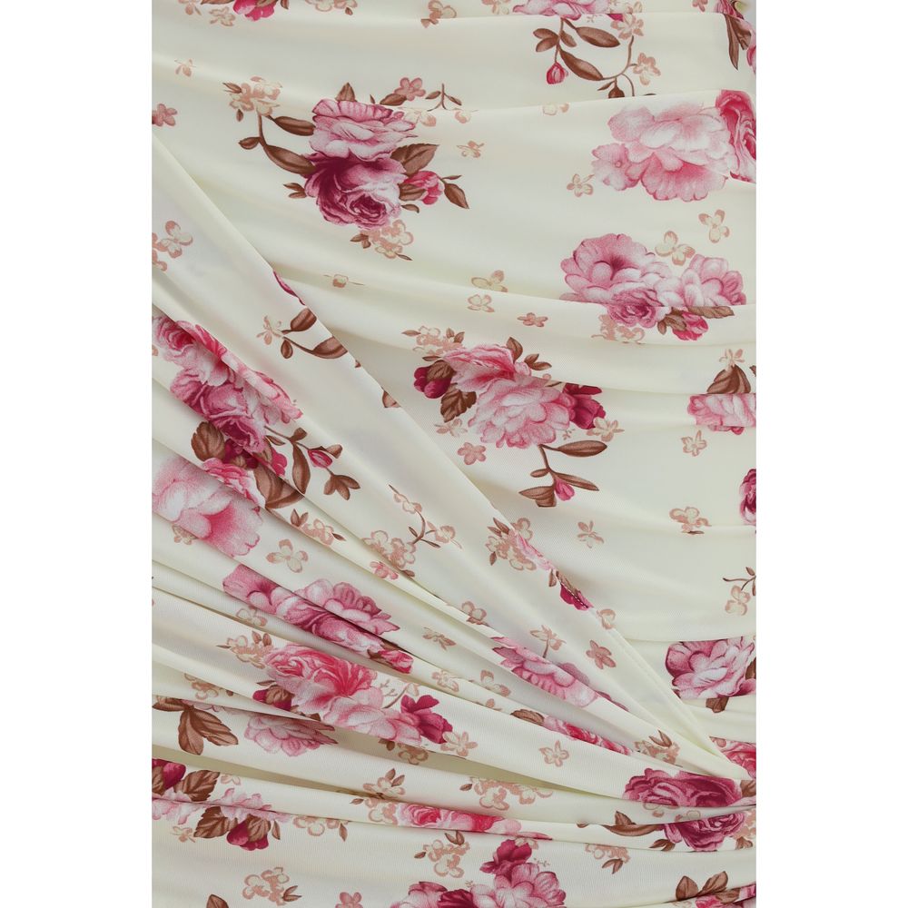 Magda Butrym Beige Polyamide Mini Skirt | Regal Royce