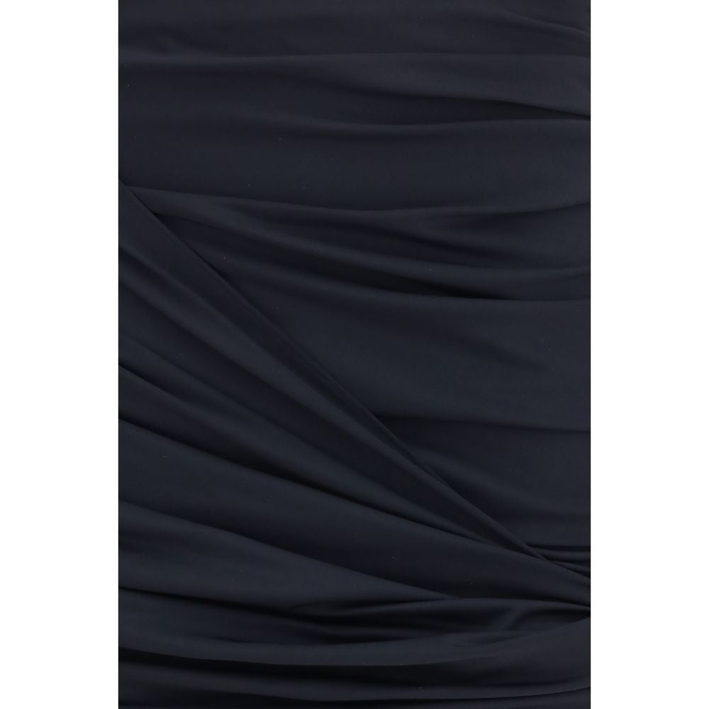 Magda Butrym Black Polyamide Mini Skirt | Regal Royce