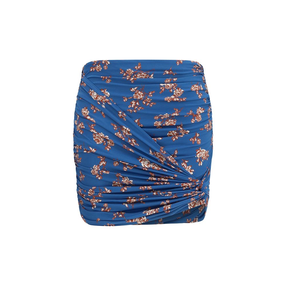 Magda Butrym Blue Polyamide Mini Skirt | Regal Royce