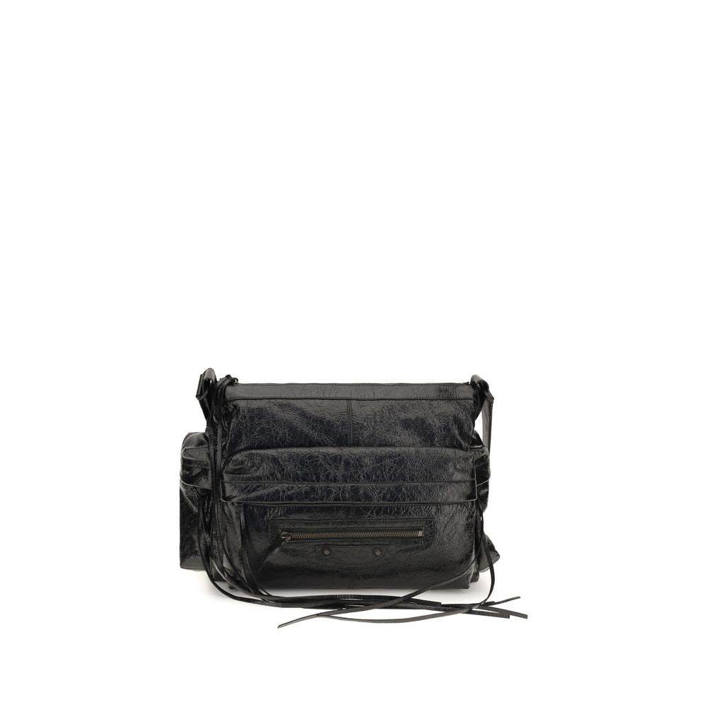 Balenciaga Black Lamb Ovis Aries Aries Shoulder Bag | Regal Royce