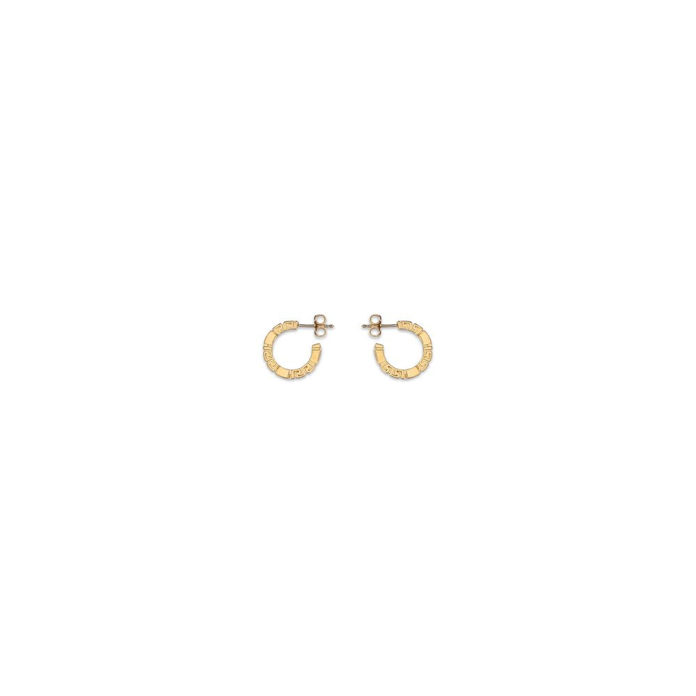 Versace Gold Brass Earrings | Regal Royce