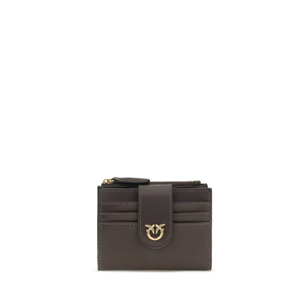 PINKO Brown Calf Leather Bos Taurus Wallet | Regal Royce