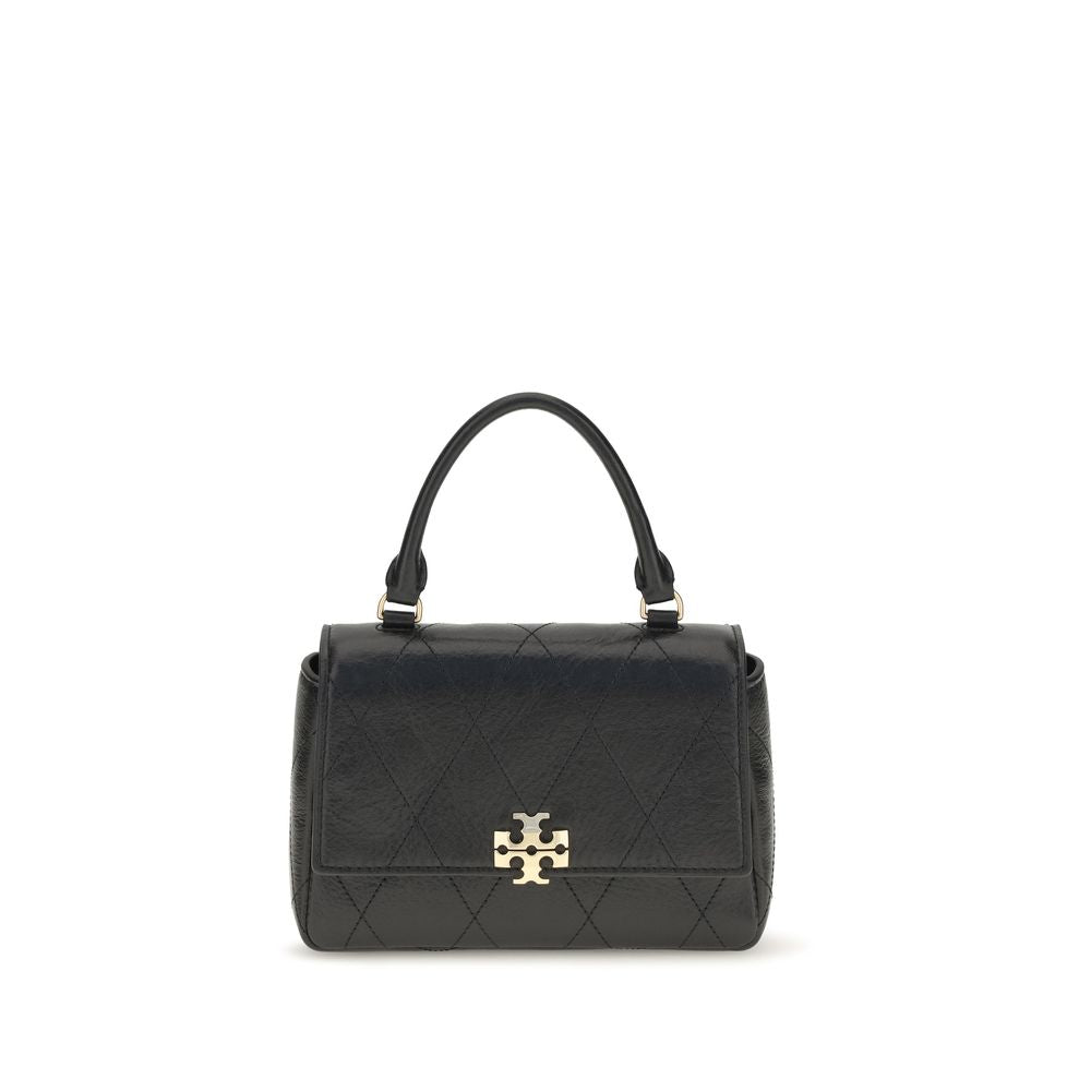 Tory Burch Black Calf Leather Bos Taurus Wallet | Regal Royce