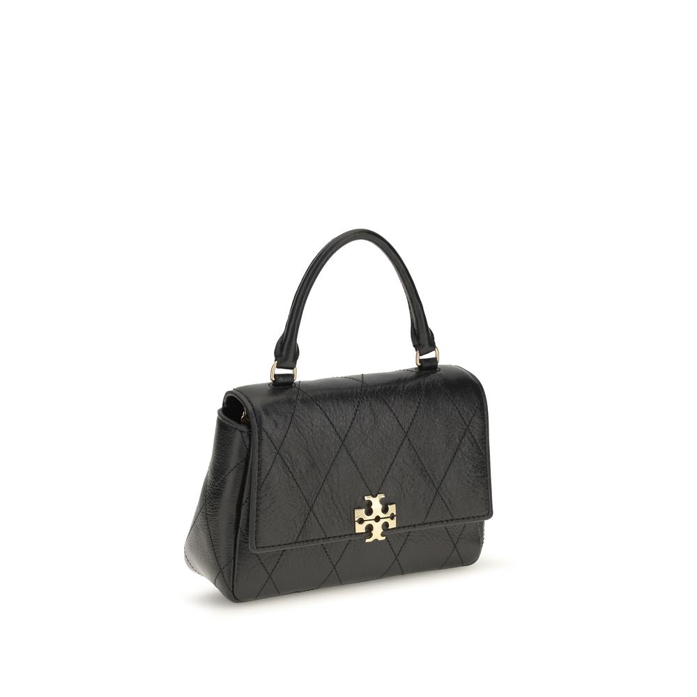 Tory Burch Black Calf Leather Bos Taurus Wallet | Regal Royce