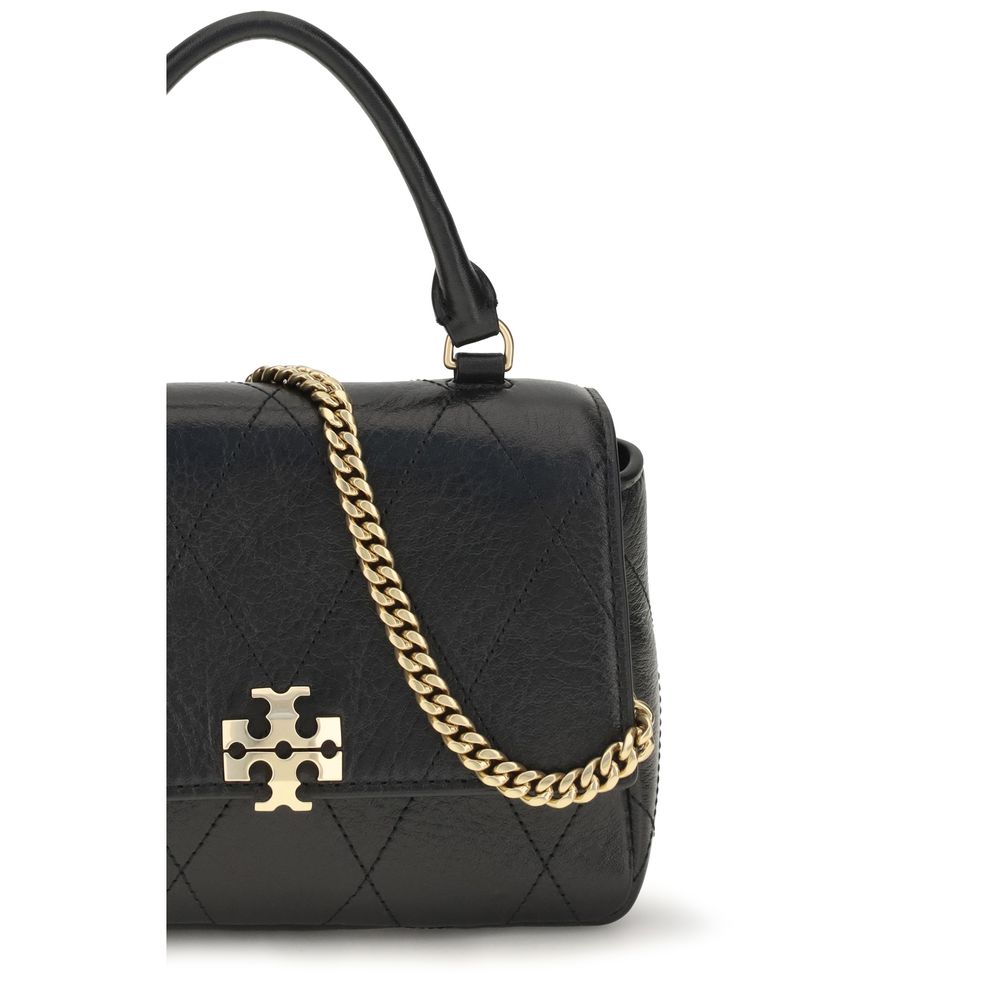 Tory Burch Black Calf Leather Bos Taurus Wallet | Regal Royce