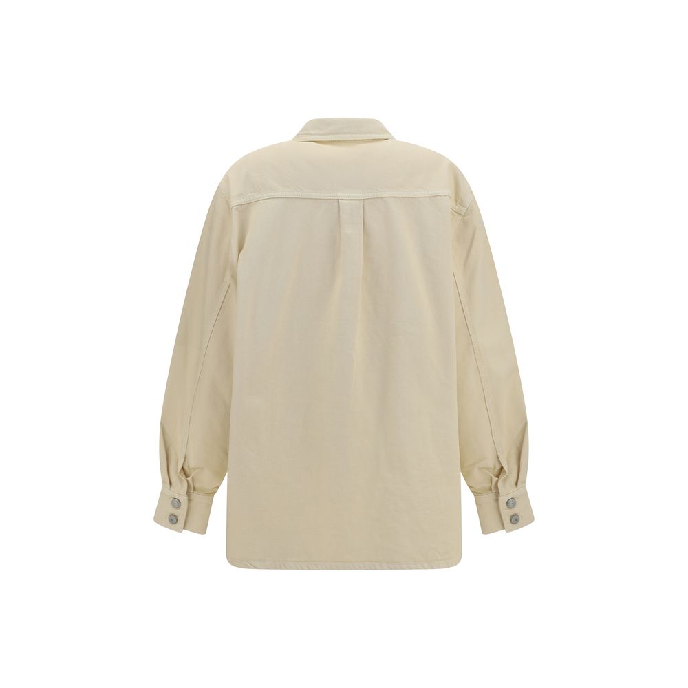 Magda Butrym Beige Denim Shirt | Regal Royce