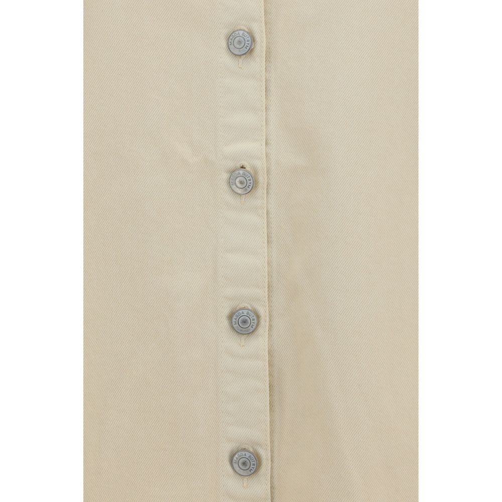 Magda Butrym Beige Denim Shirt | Regal Royce
