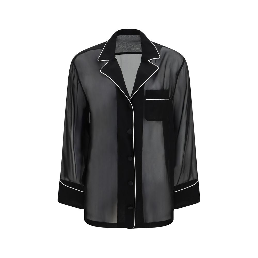 Dolce & Gabbana Black Silk Shirt | Regal Royce