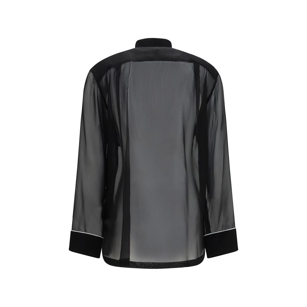 Dolce & Gabbana Black Silk Shirt | Regal Royce