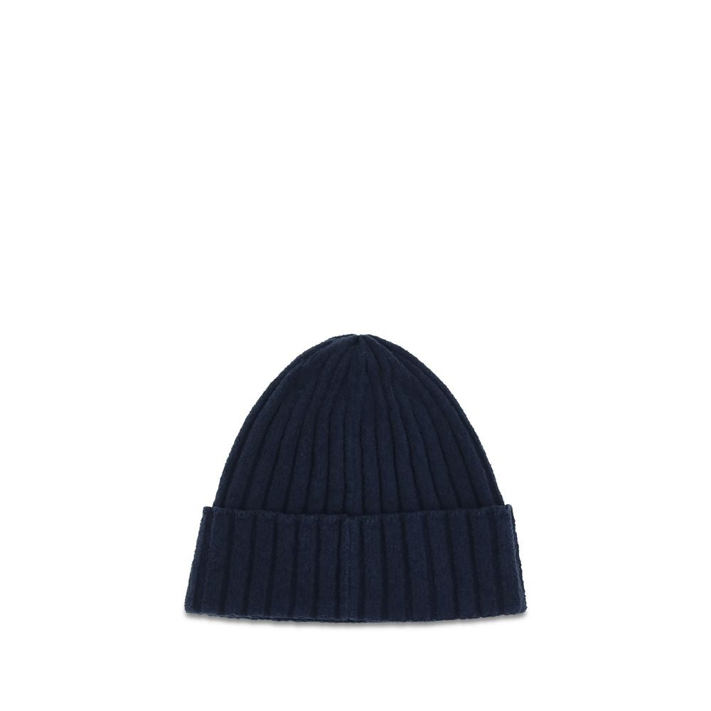 Dolce & Gabbana Blue Wool Oves Aries Beanie | Regal Royce