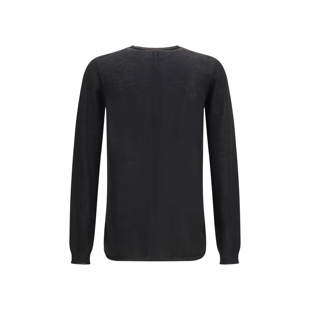 Rick Owens Black Wool Oves Aries Sweatshirt | Regal Royce