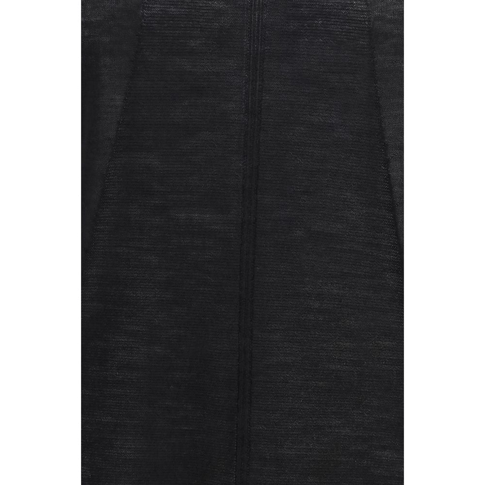 Rick Owens Black Wool Oves Aries Sweatshirt | Regal Royce