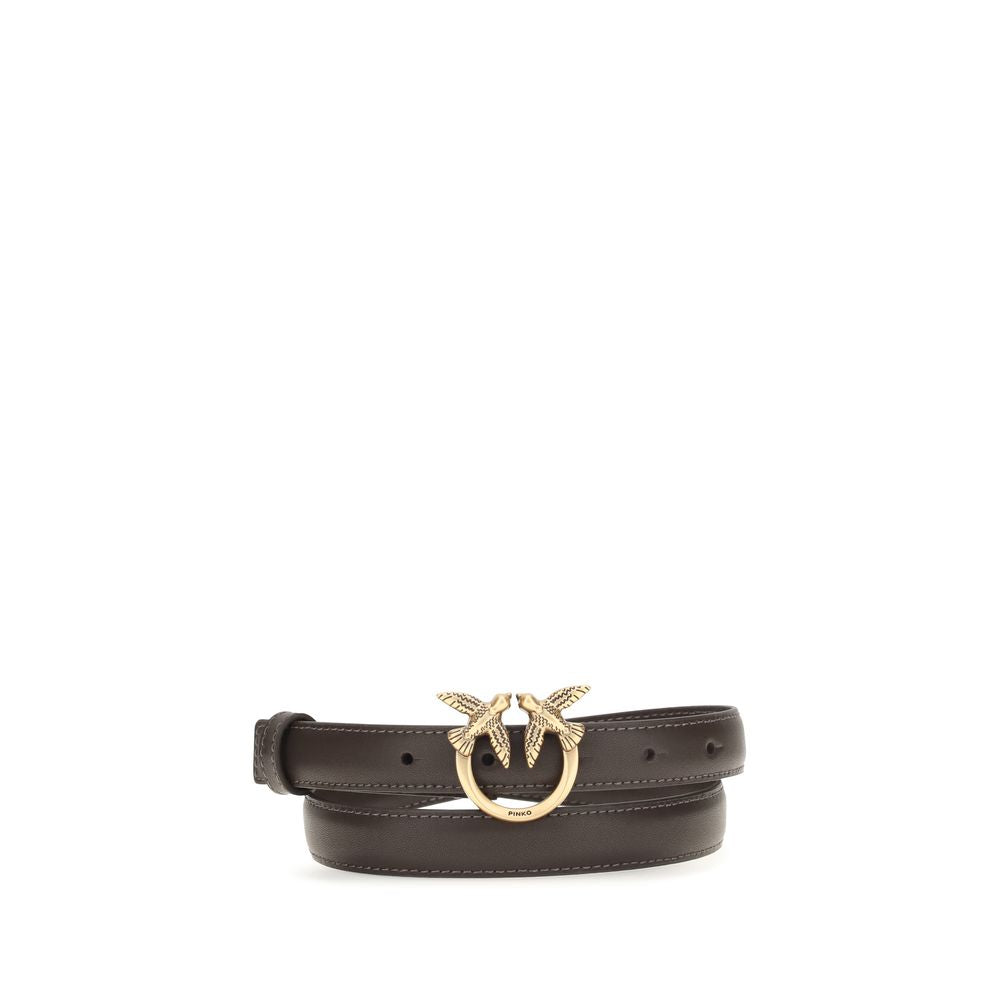 PINKO Bicolor Calf Leather Bos Taurus Regular Belt | Regal Royce