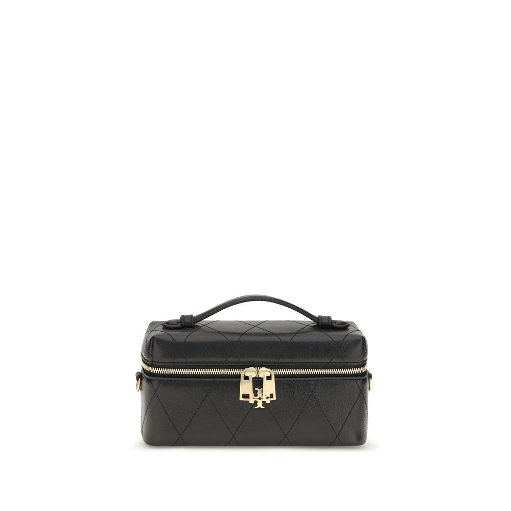 Tory Burch Black Calf Leather Bos Taurus Wallet | Regal Royce