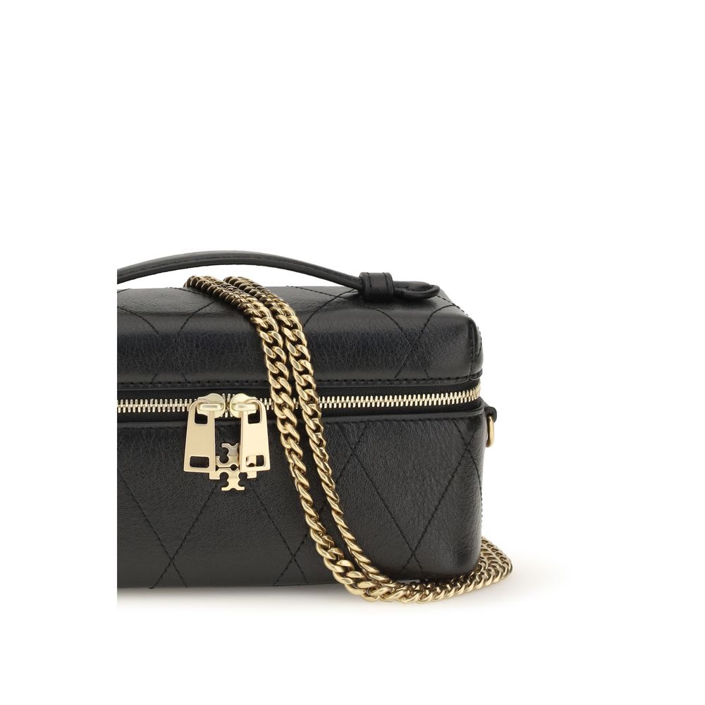 Tory Burch Black Calf Leather Bos Taurus Wallet | Regal Royce