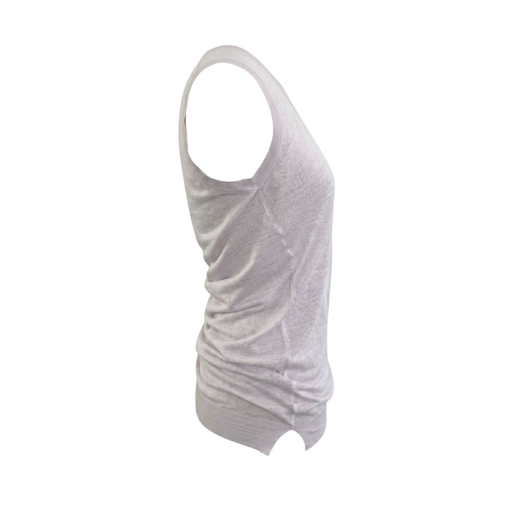 Malo Pink Linen Women Tank | Regal Royce