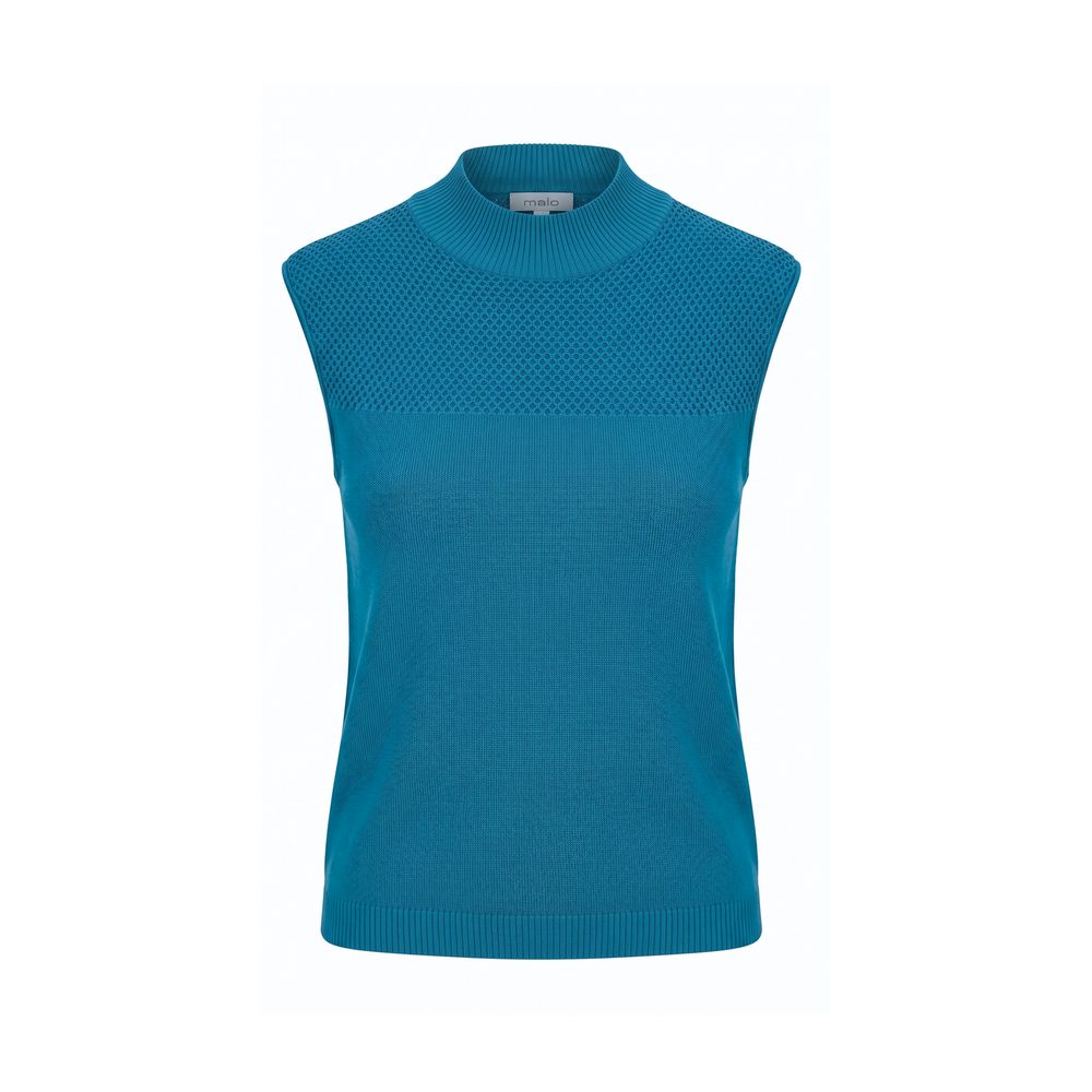 Malo Blue Silk Women Sweater | Regal Royce