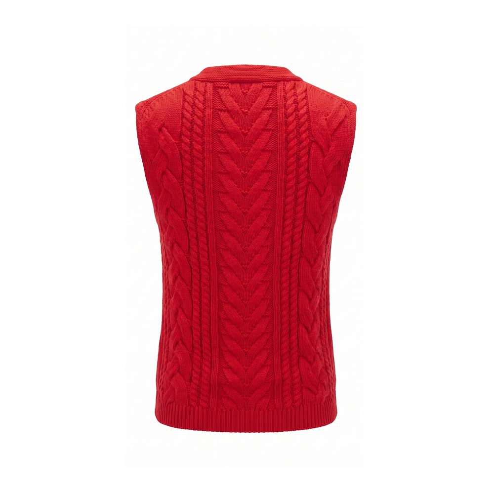 Malo Red Cotton Women Sweater | Regal Royce