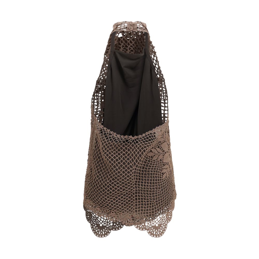 Magda Butrym Brown Cotton Blouse | Regal Royce