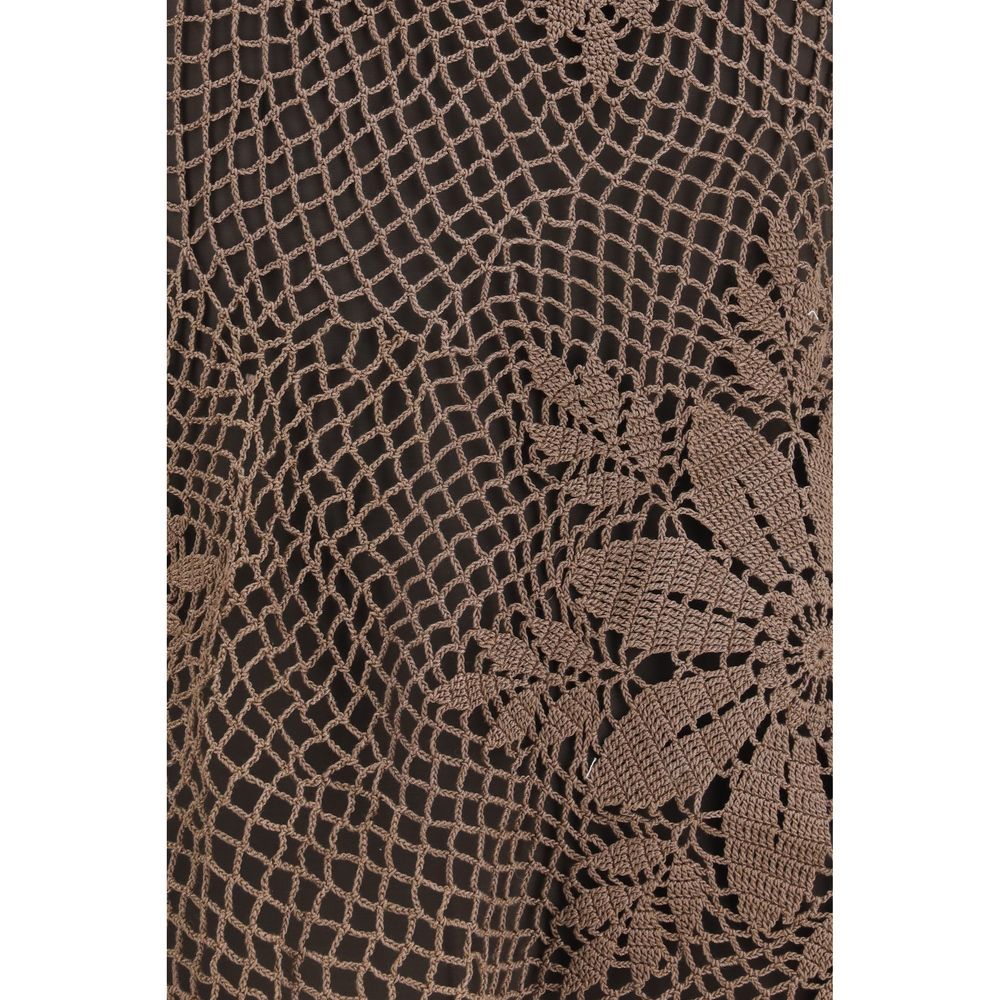 Magda Butrym Brown Cotton Blouse | Regal Royce
