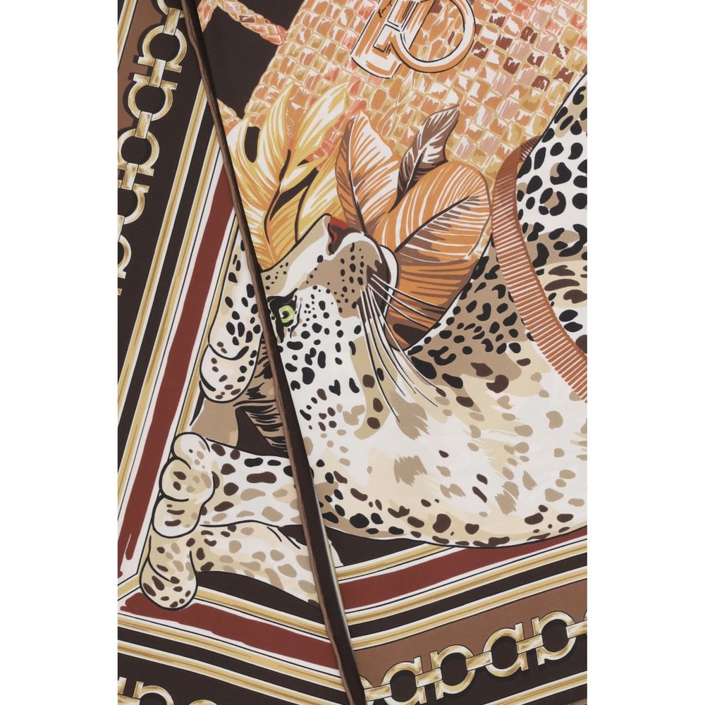 Ferragamo Multicolor Silk Foulard | Regal Royce