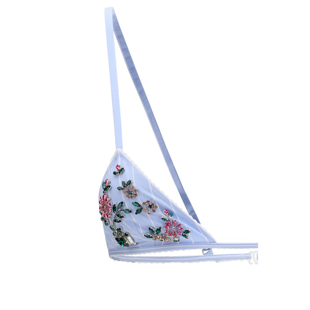 Dolce & Gabbana Blue Polyamide Bra | Regal Royce