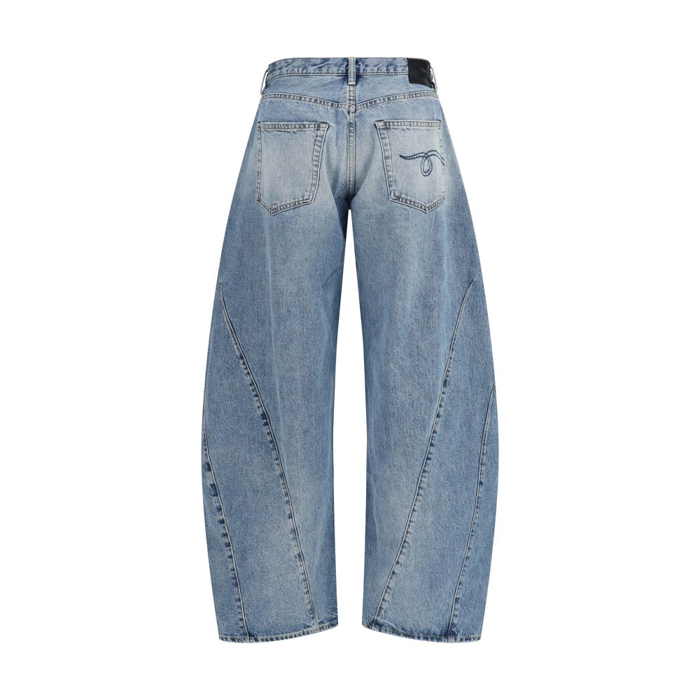 R13 Blue Cotton Jeans Denim | Regal Royce
