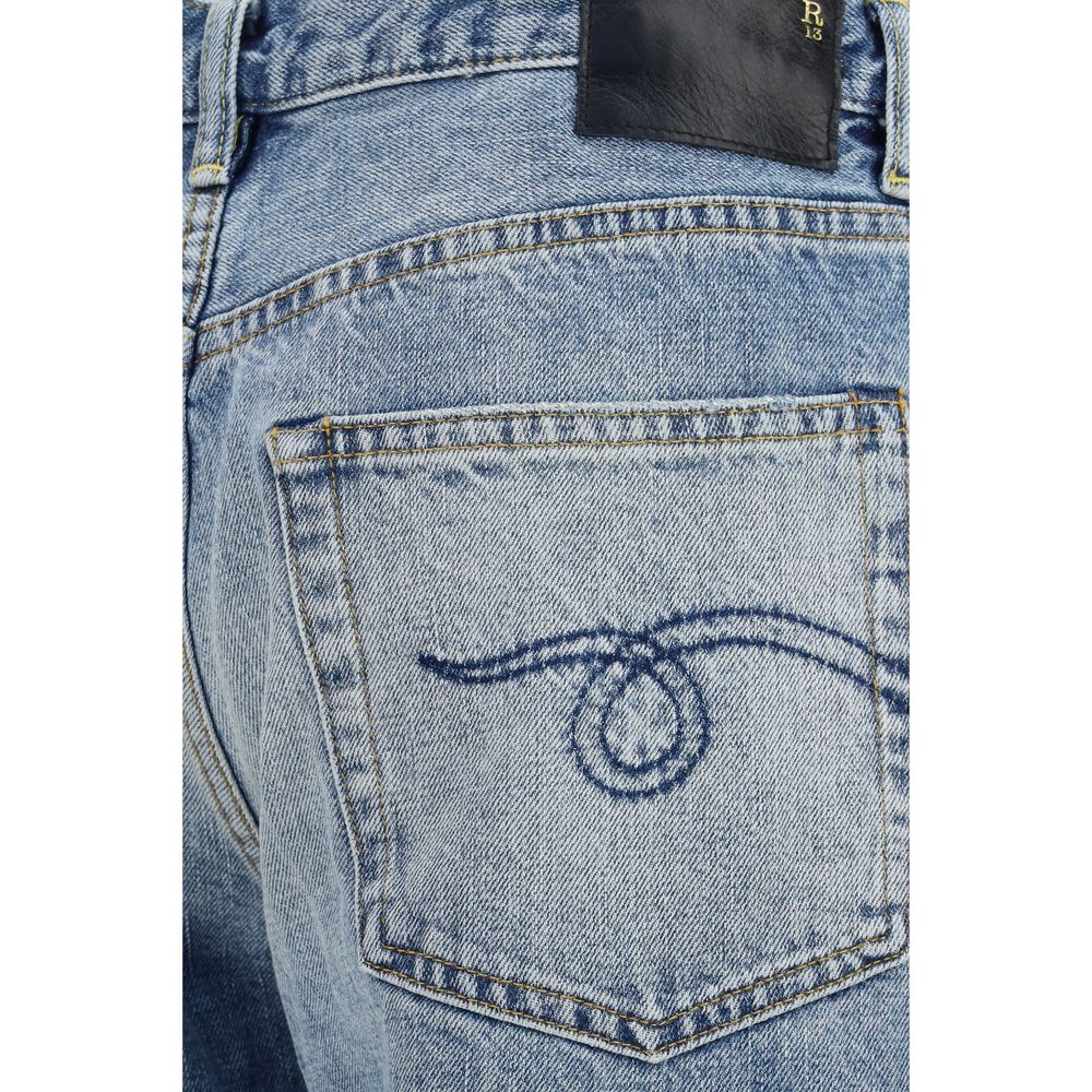 R13 Blue Cotton Jeans Denim | Regal Royce