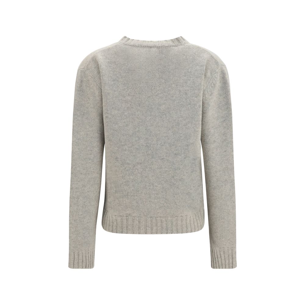 MM6 Gray Wool Oves Aries Sweatshirt | Regal Royce