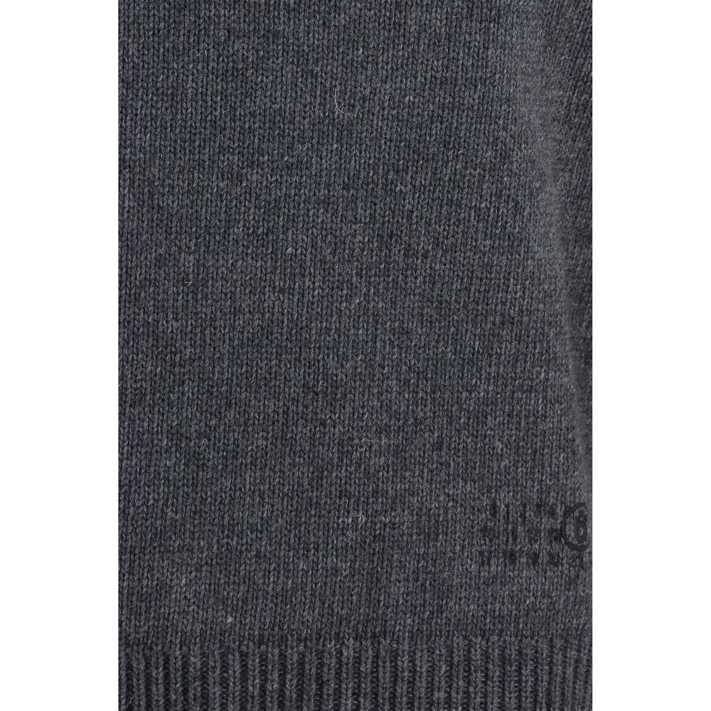 MM6 Gray Wool Oves Aries Sweatshirt | Regal Royce