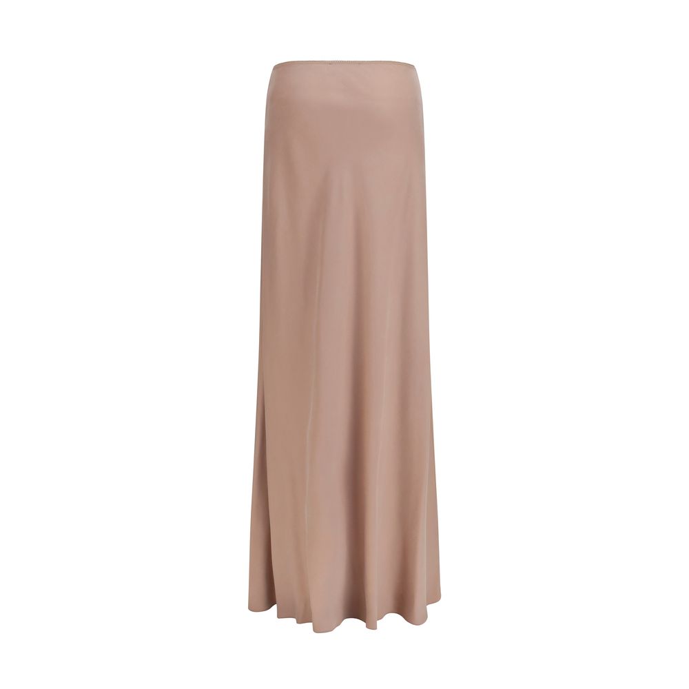 Fabiana Filippi Beige Lyocell Long Skirt | Regal Royce