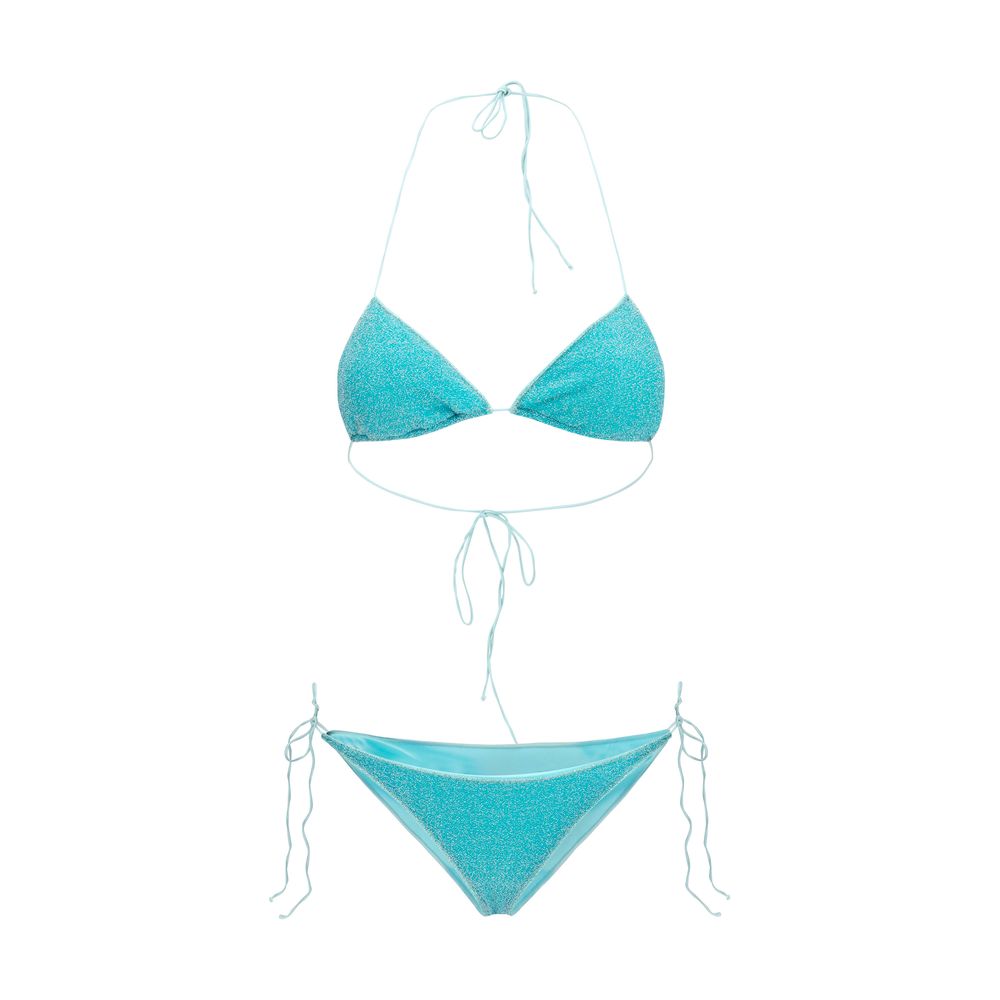 Oséree Blue Elastane Bikini | Regal Royce