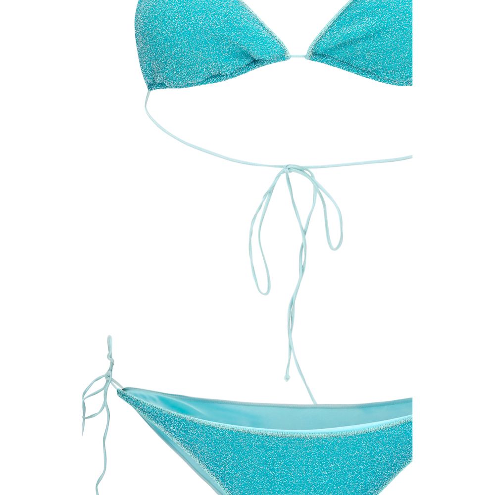 Oséree Blue Elastane Bikini | Regal Royce