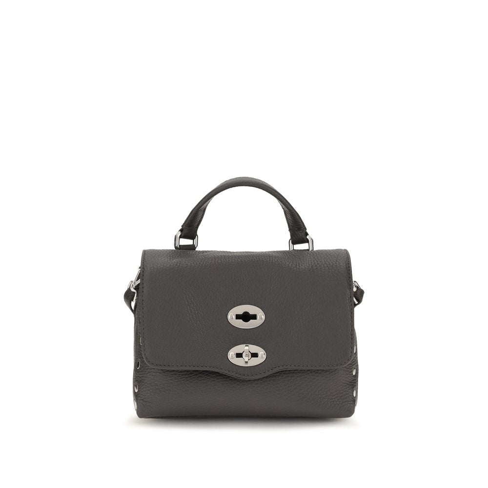 Zanellato Gray Calf Leather Bos Taurus Handbag | Regal Royce