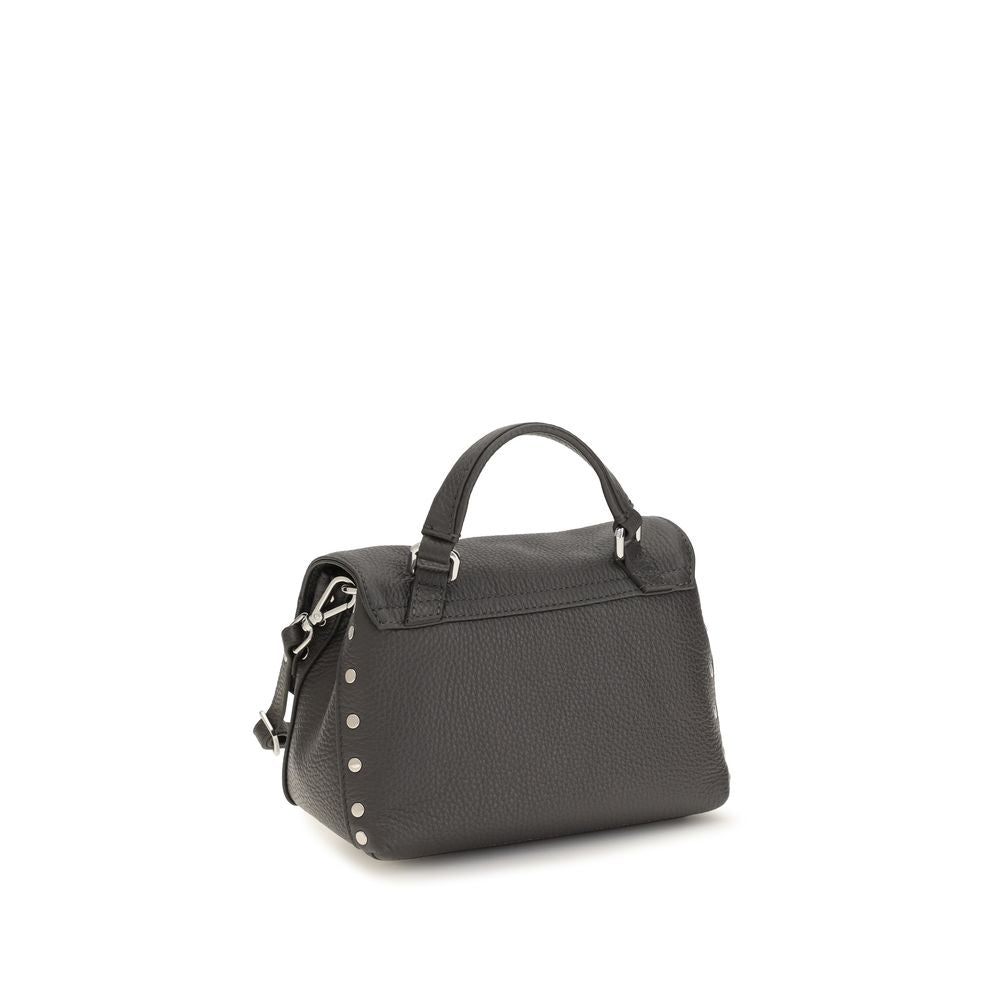 Zanellato Gray Calf Leather Bos Taurus Handbag | Regal Royce