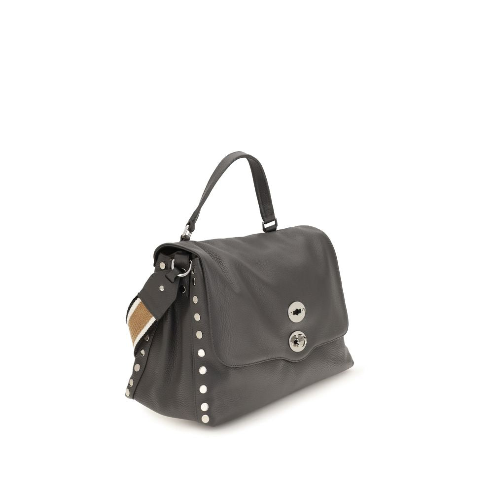 Zanellato Gray Calf Leather Bos Taurus Handbag | Regal Royce