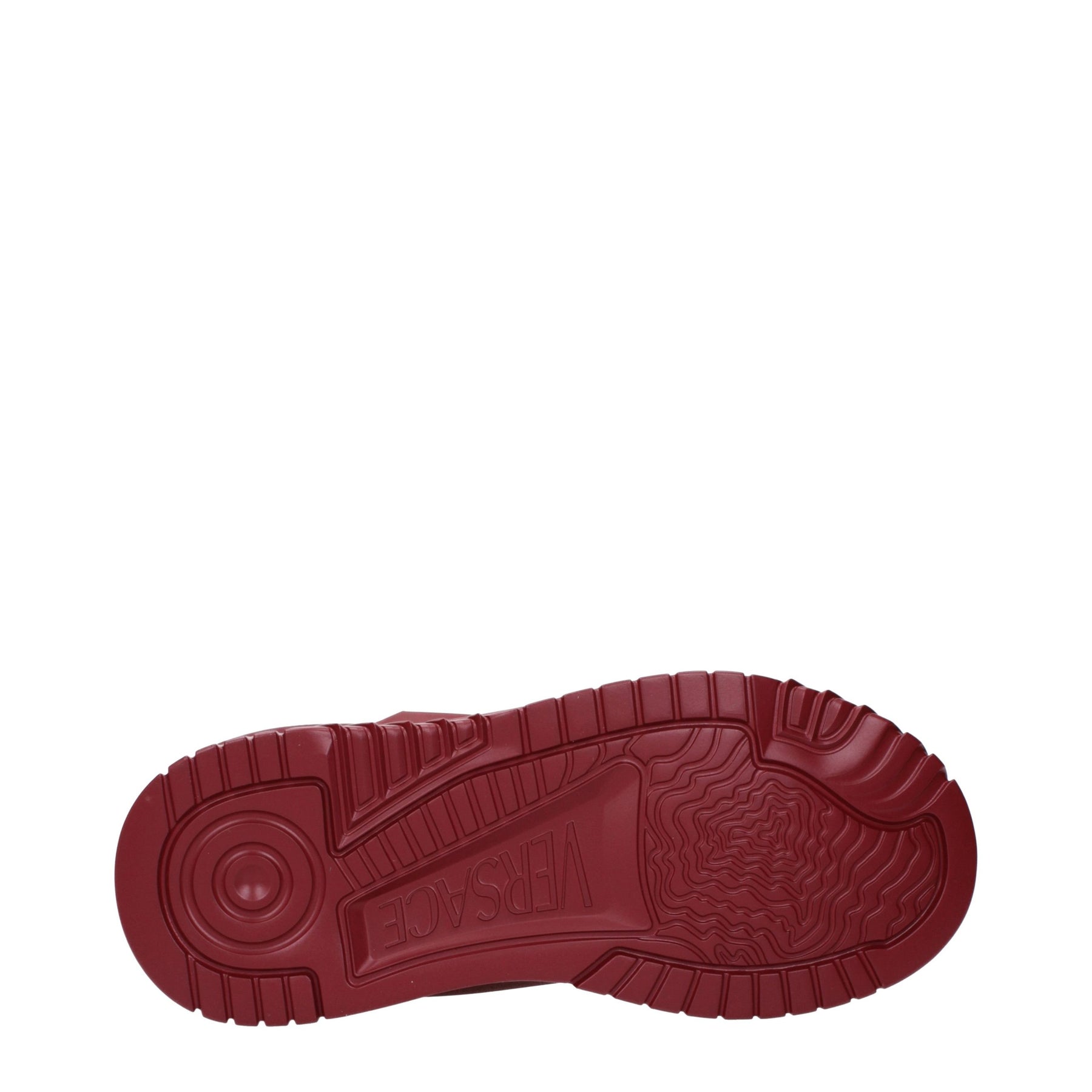 Versace Red Leather Chunky Sneakers | Regal Royce