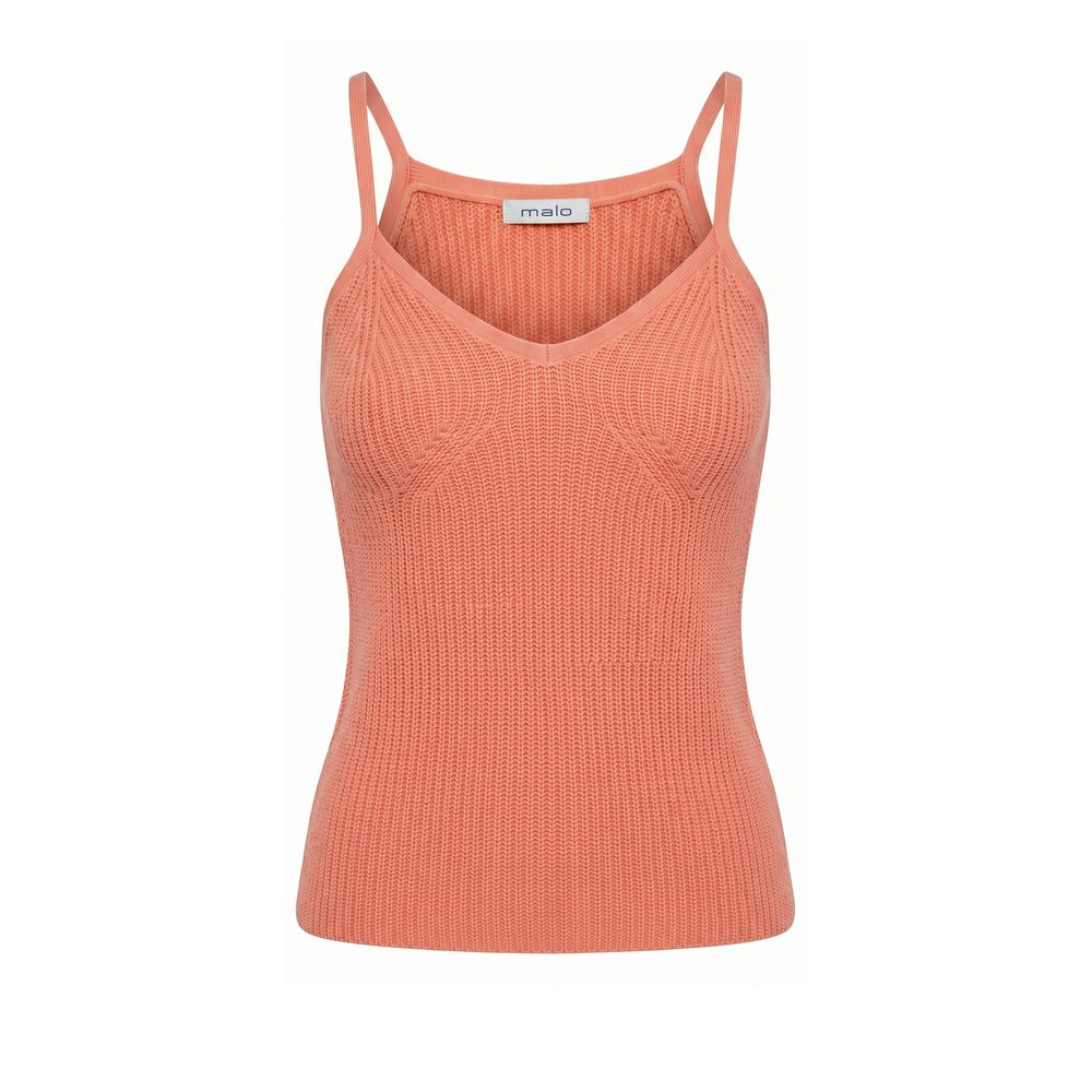 Malo Pink Wool Women Tank | Regal Royce