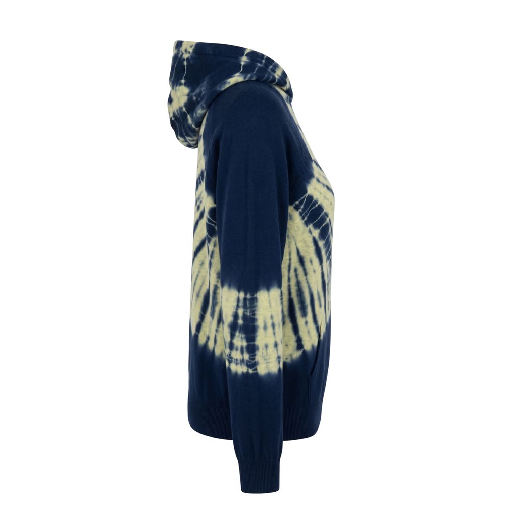 Malo Blue Cotton Women's Sweatshirt | Regal Royce