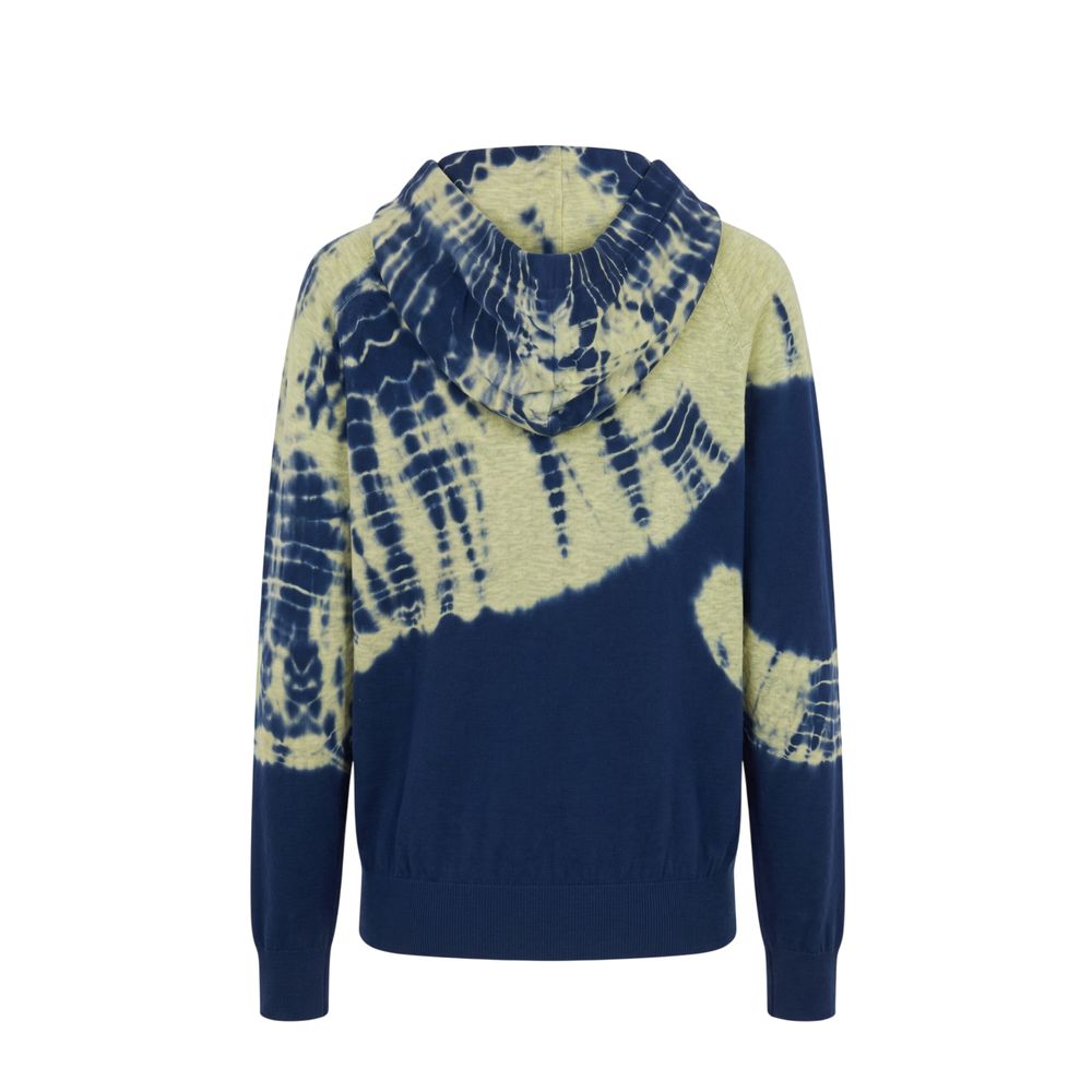 Malo Blue Cotton Women's Sweatshirt | Regal Royce